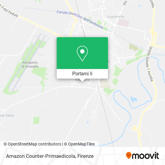 Mappa Amazon Counter-Primaedicola
