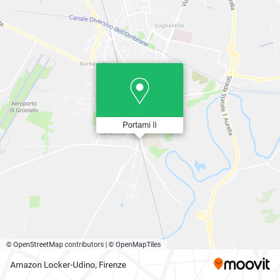 Mappa Amazon Locker-Udino