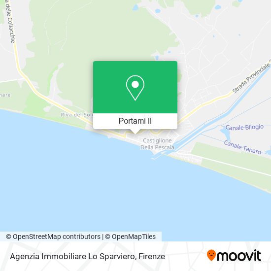 Mappa Agenzia Immobiliare Lo Sparviero