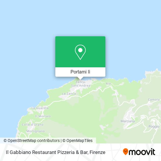 Mappa Il Gabbiano Restaurant Pizzeria & Bar