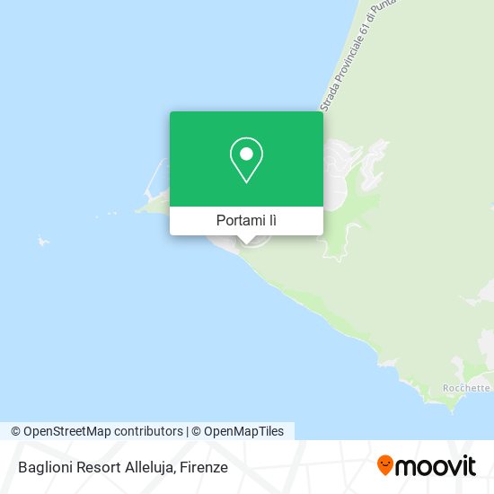 Mappa Baglioni Resort Alleluja