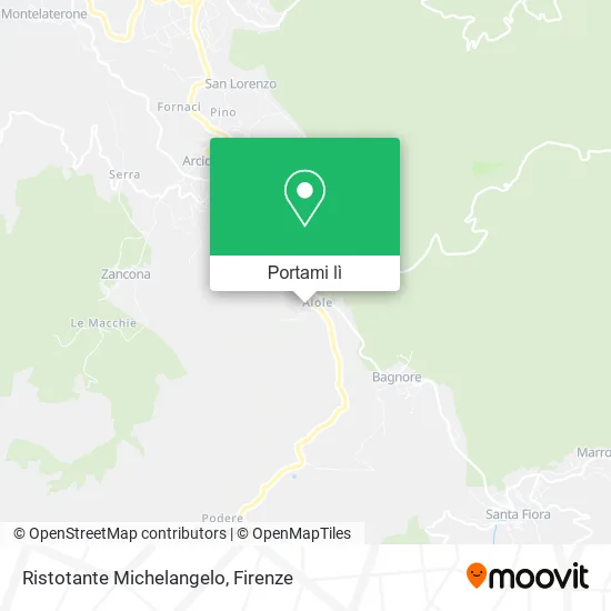 Mappa Ristotante Michelangelo