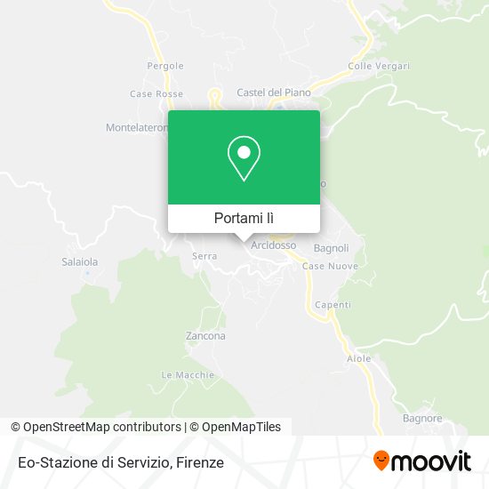 Mappa Eo-Stazione di Servizio
