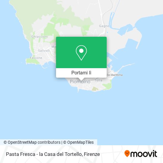 Mappa Pasta Fresca - la Casa del Tortello