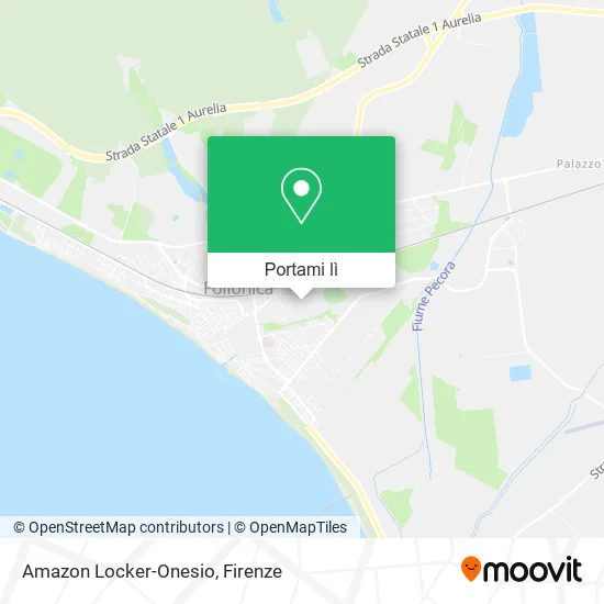 Mappa Amazon Locker-Onesio