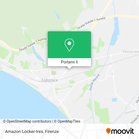 Mappa Amazon Locker-Ires