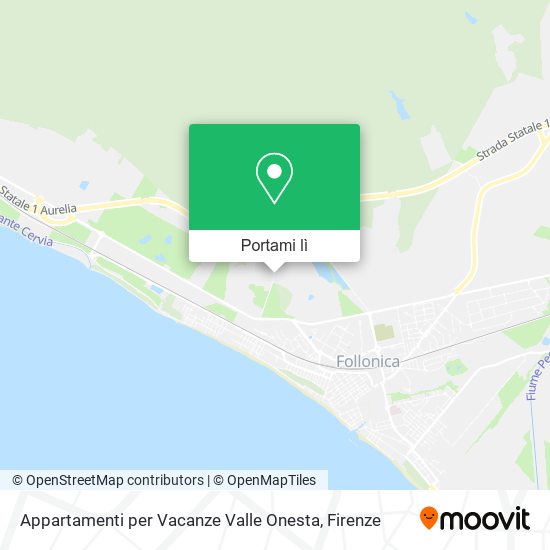Mappa Appartamenti per Vacanze Valle Onesta