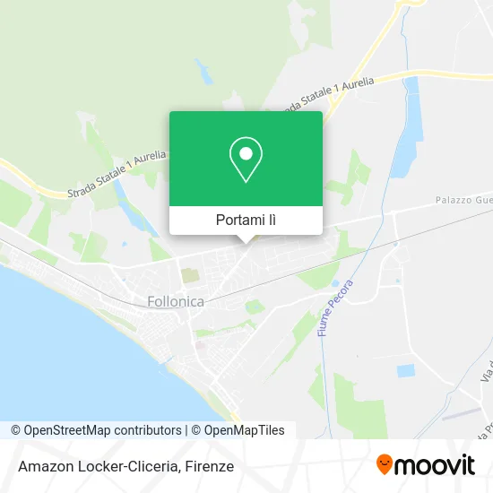 Mappa Amazon Locker-Cliceria