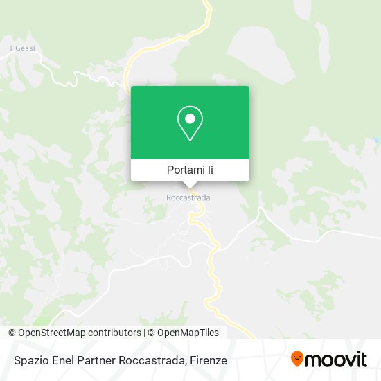 Mappa Spazio Enel Partner Roccastrada