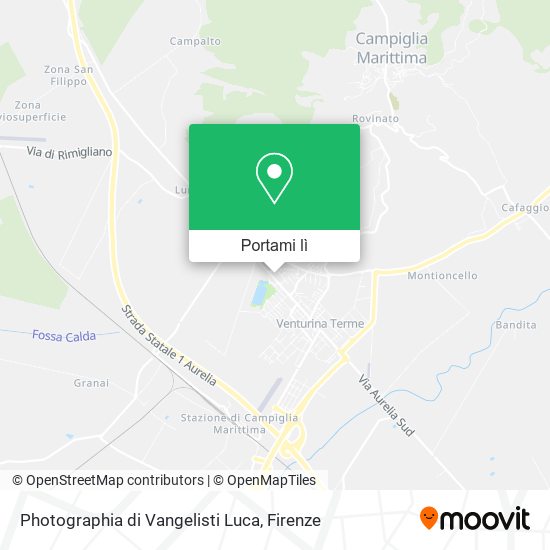 Mappa Photographia di Vangelisti Luca