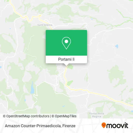 Mappa Amazon Counter-Primaedicola