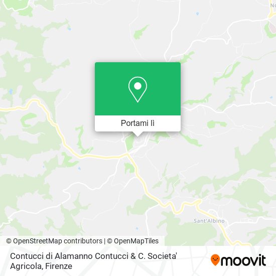 Mappa Contucci di Alamanno Contucci & C. Societa' Agricola