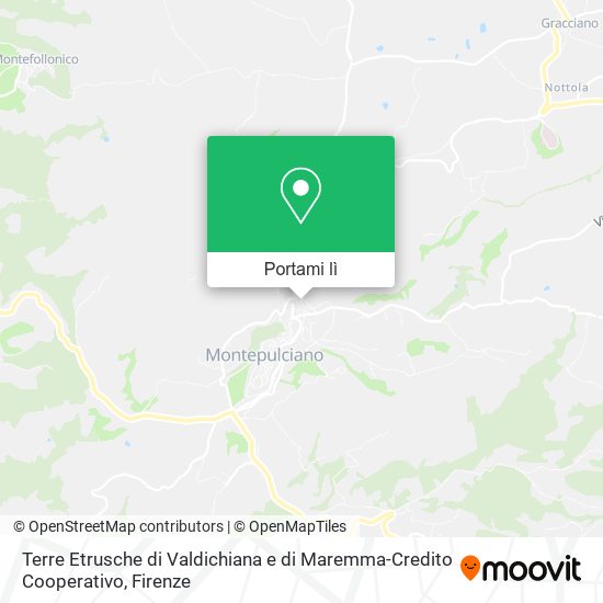 Mappa Terre Etrusche di Valdichiana e di Maremma-Credito Cooperativo