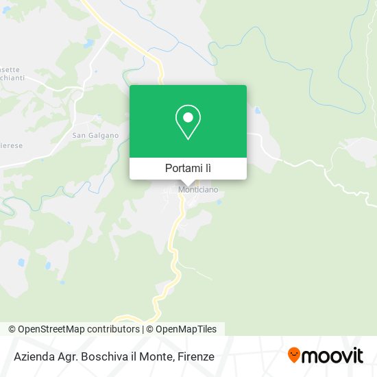 Mappa Azienda Agr. Boschiva il Monte