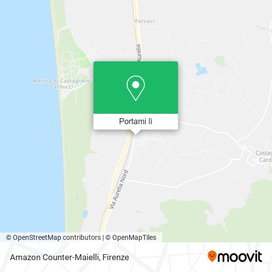 Mappa Amazon Counter-Maielli