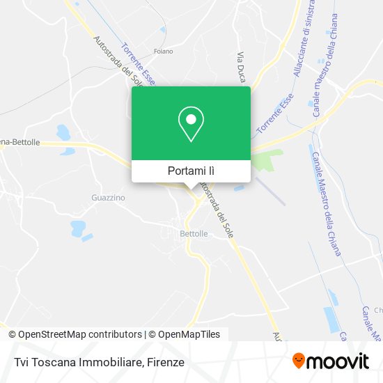 Mappa Tvi Toscana Immobiliare