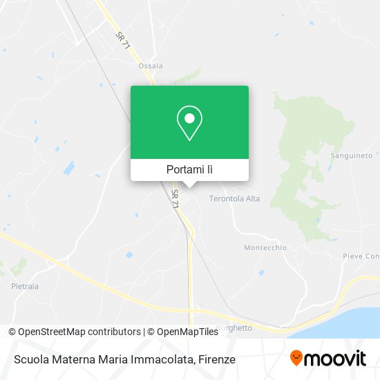 Mappa Scuola Materna Maria Immacolata