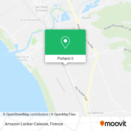 Mappa Amazon Locker-Calesse