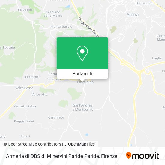 Mappa Armeria di DBS di Minervini Paride Paride