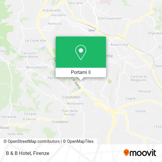 Mappa B & B Hotel