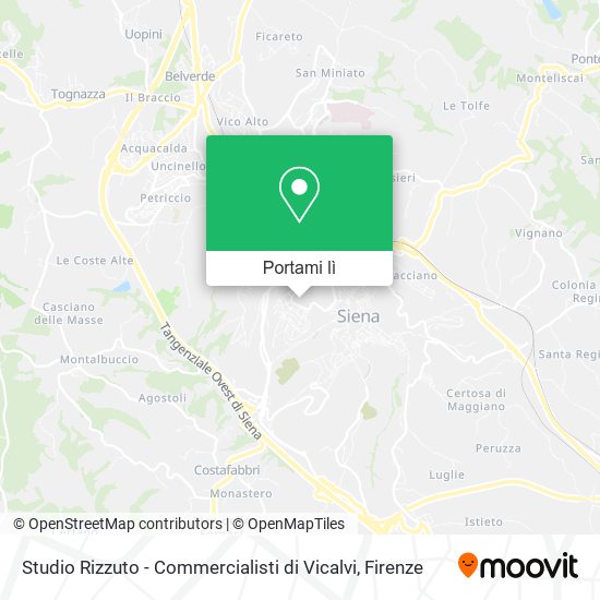 Mappa Studio Rizzuto - Commercialisti di Vicalvi