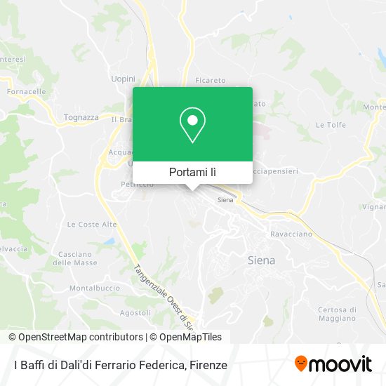 Mappa I Baffi di Dali'di Ferrario Federica