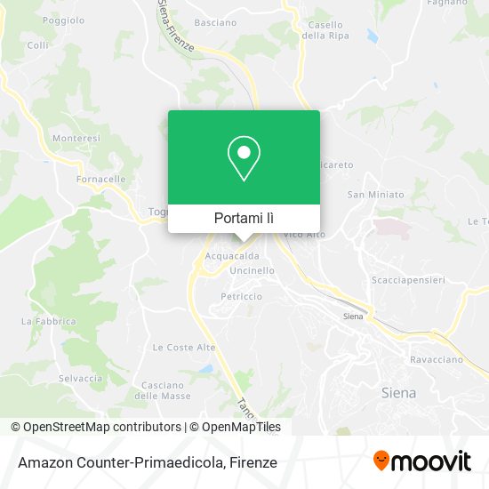 Mappa Amazon Counter-Primaedicola