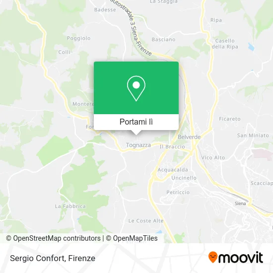 Mappa Sergio Confort