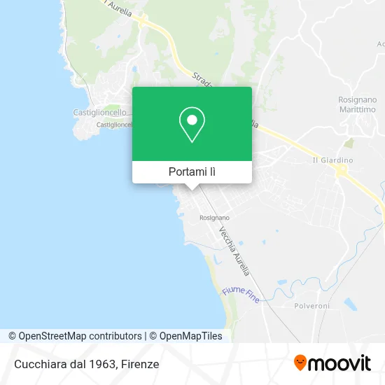 Mappa Cucchiara dal 1963