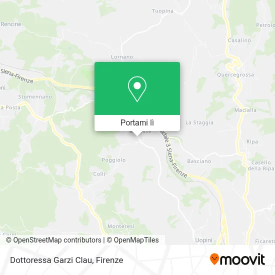 Mappa Dottoressa Garzi Clau