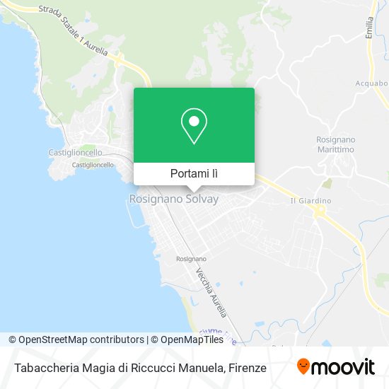 Mappa Tabaccheria Magia di Riccucci Manuela