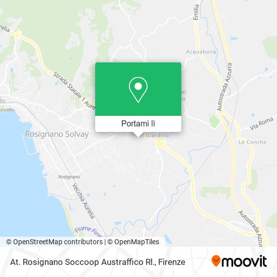 Mappa At. Rosignano Soccoop Austraffico Rl.