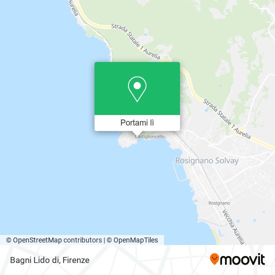 Mappa Bagni Lido di