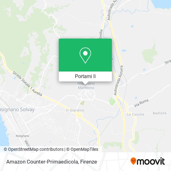 Mappa Amazon Counter-Primaedicola