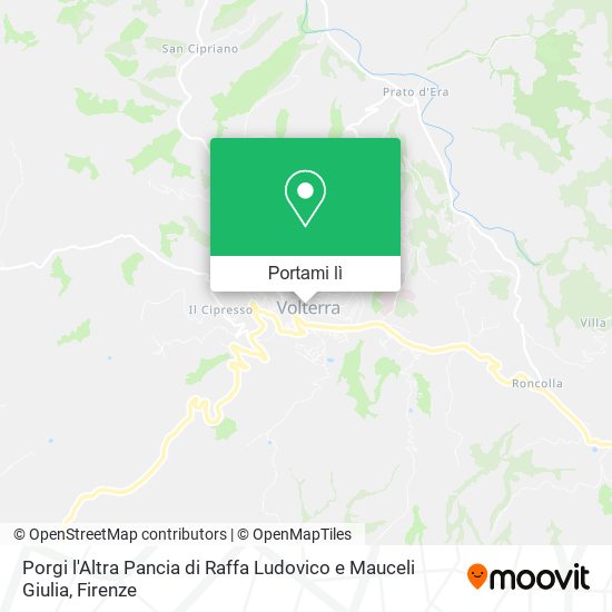 Mappa Porgi l'Altra Pancia di Raffa Ludovico e Mauceli Giulia