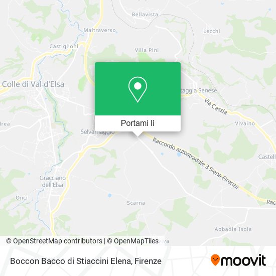 Mappa Boccon Bacco di Stiaccini Elena