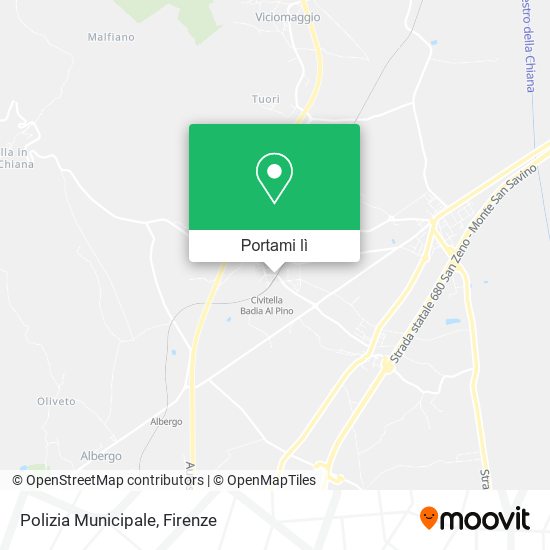 Mappa Polizia Municipale