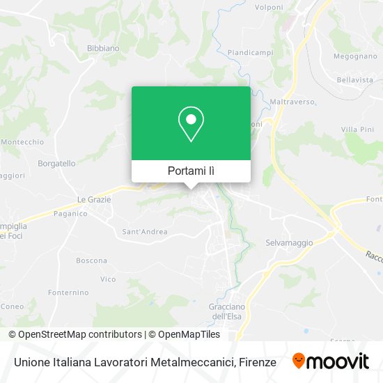 Mappa Unione Italiana Lavoratori Metalmeccanici