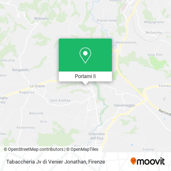 Mappa Tabaccheria Jv di Venier Jonathan