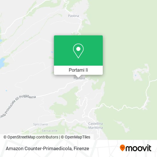 Mappa Amazon Counter-Primaedicola