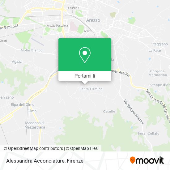Mappa Alessandra Acconciature