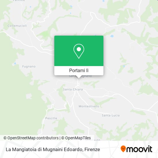 Mappa La Mangiatoia di Mugnaini Edoardo