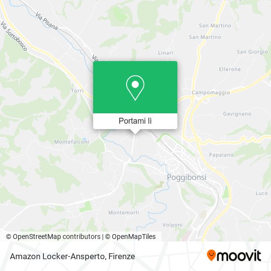 Mappa Amazon Locker-Ansperto