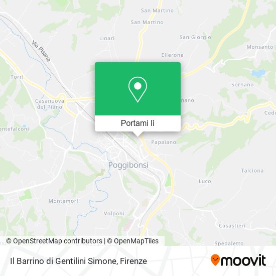 Mappa Il Barrino di Gentilini Simone