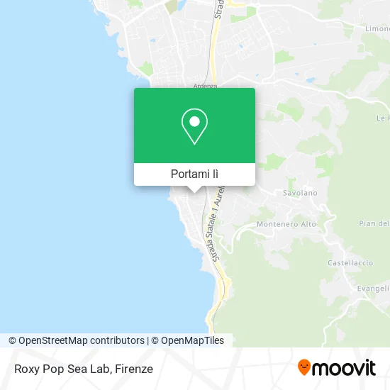 Mappa Roxy Pop Sea Lab