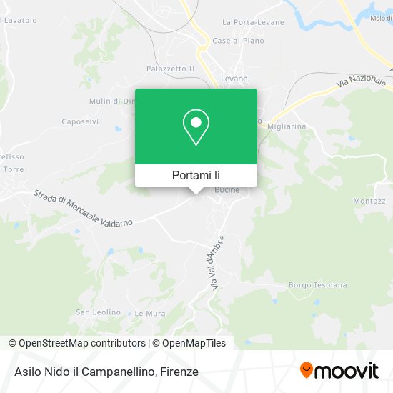 Mappa Asilo Nido il Campanellino