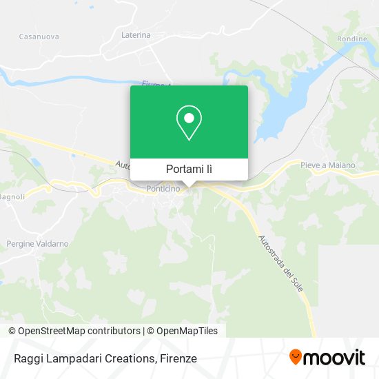 Mappa Raggi Lampadari Creations