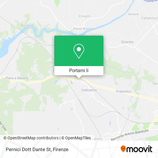 Mappa Pernici Dott Dante St