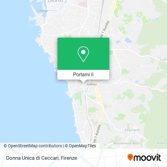 Mappa Donna Unica di Ceccari