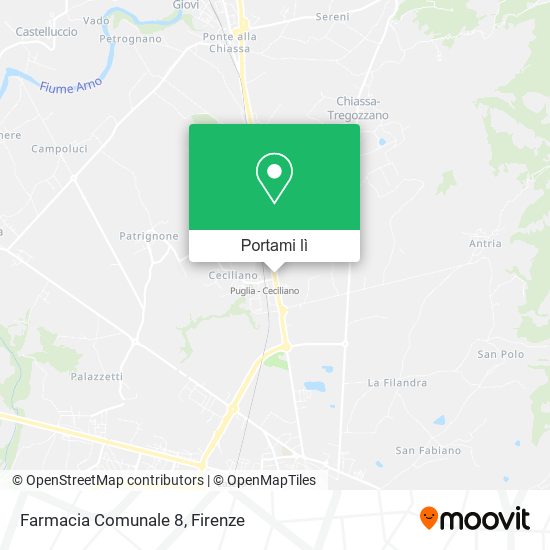 Mappa Farmacia Comunale 8